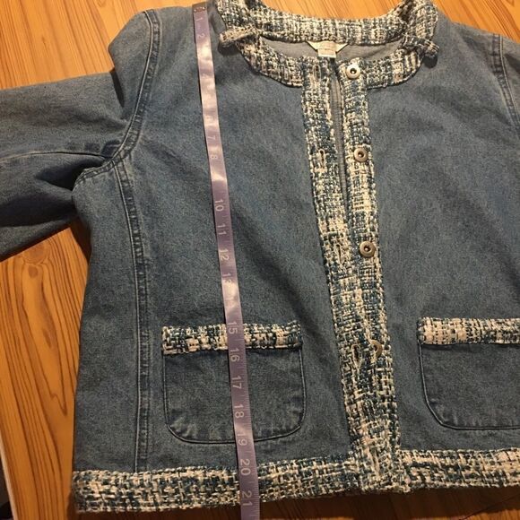 Vintage Cristopher & Banks Denim Women’s Sweater - Picture 5 of 7